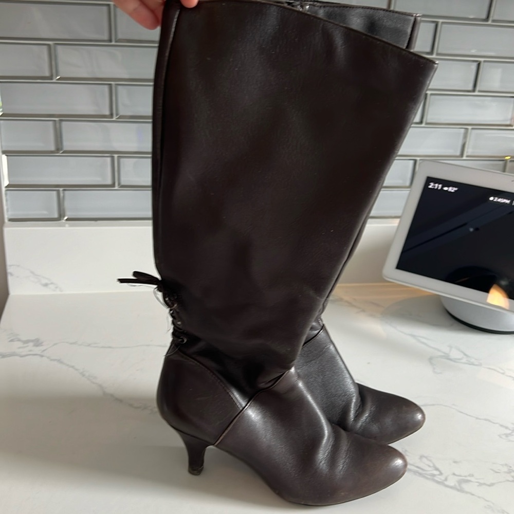 Naturalizer Comfort N5 wide shaft Brown Boots